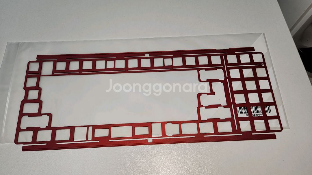 F1-8X (상컬트) 하프 알루 커스텀 키보드 보강판--0