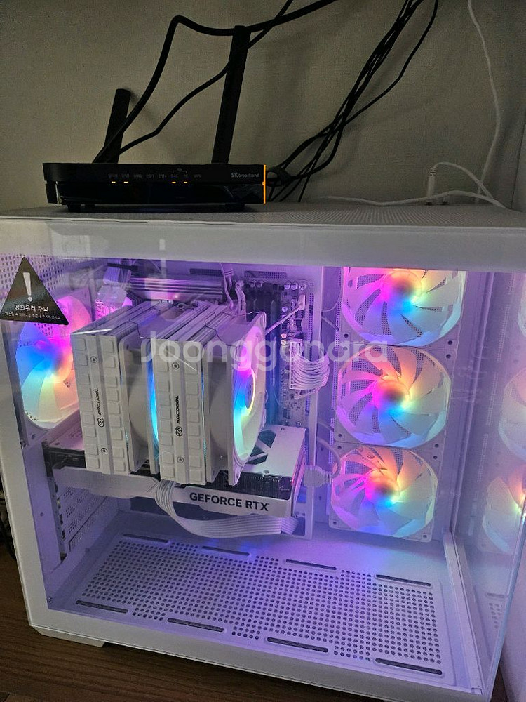라이젠 9700X / 4060ti 조립PC 본체팝니다.--0
