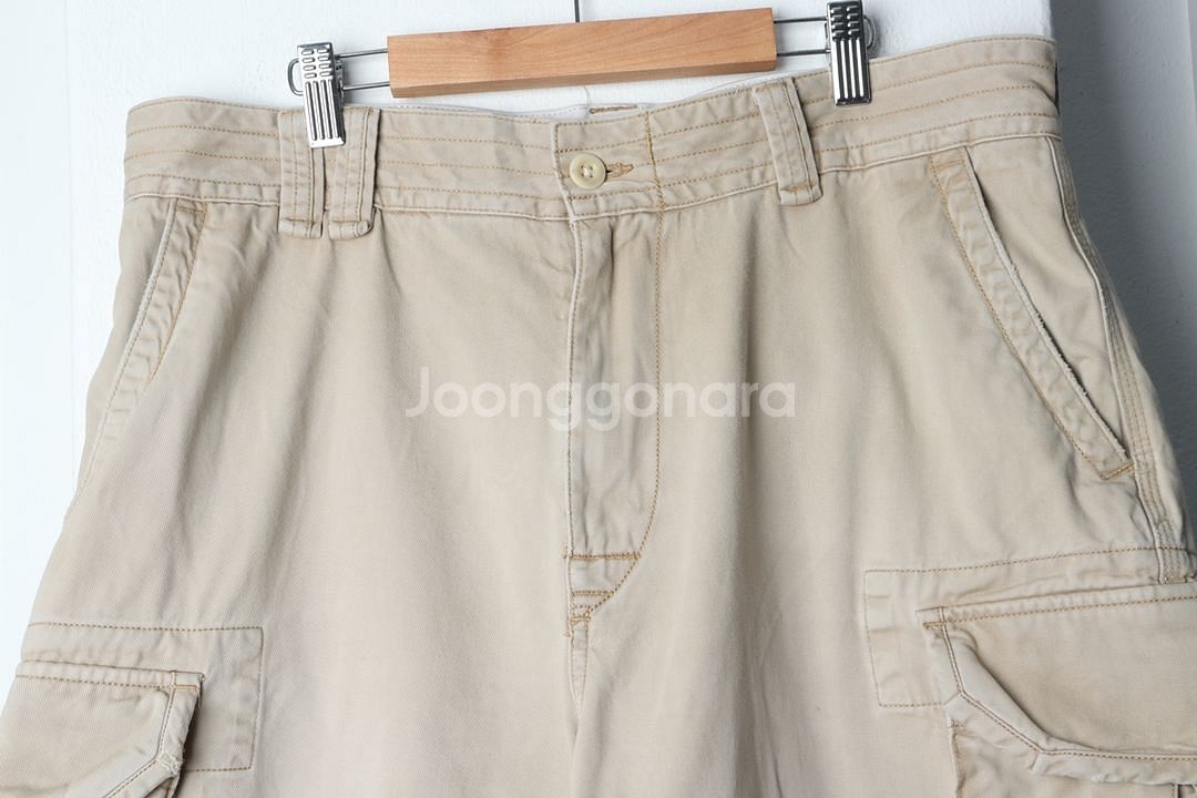 (XL) 폴로 랄프로렌 반바지 팬츠 베이지 카고--0
