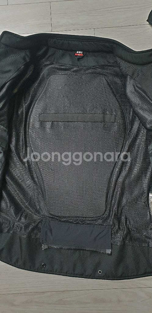 블랙비자칼 BBJ 메쉬바이크자켓 L사이즈 보호대내장됨!--2