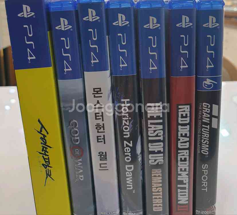 ps4 플스4 타이틀 7개--0