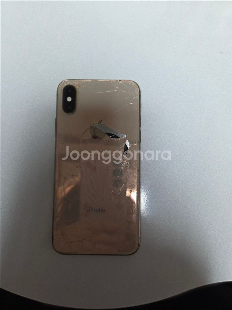 아이폰xs골드64gb--1