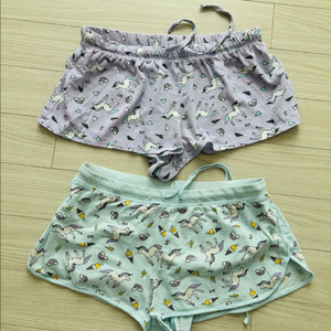 새거 Forever 21 유니콘 반바지2P모두