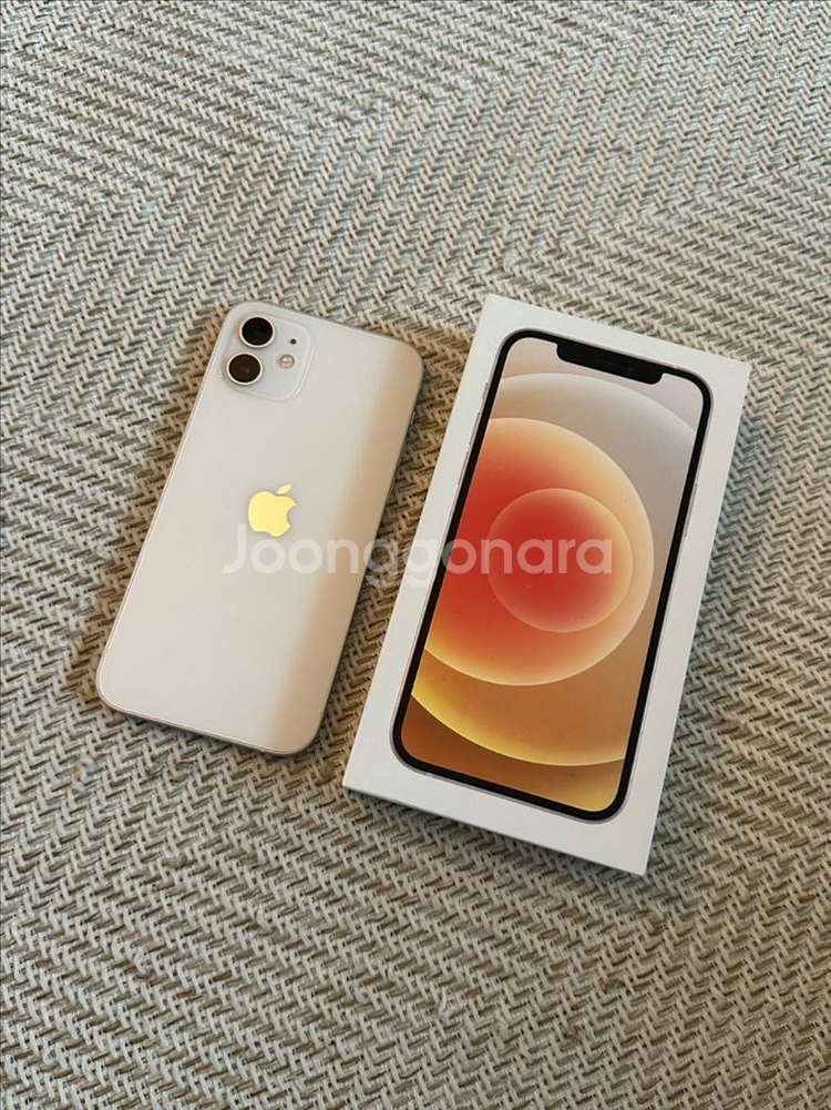 아이폰 12 화이트 64GB--0