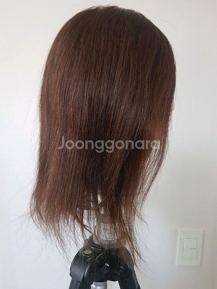 미용사 이용사 인모100% 통가발--1