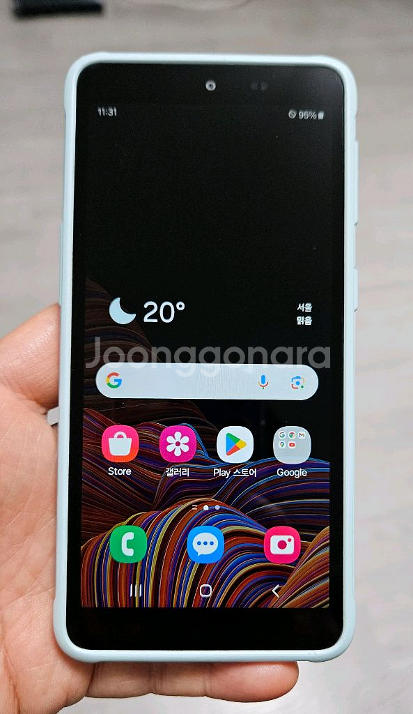 갤럭시 XCOVER5 민트 64GB 싸게 팝니다.--0