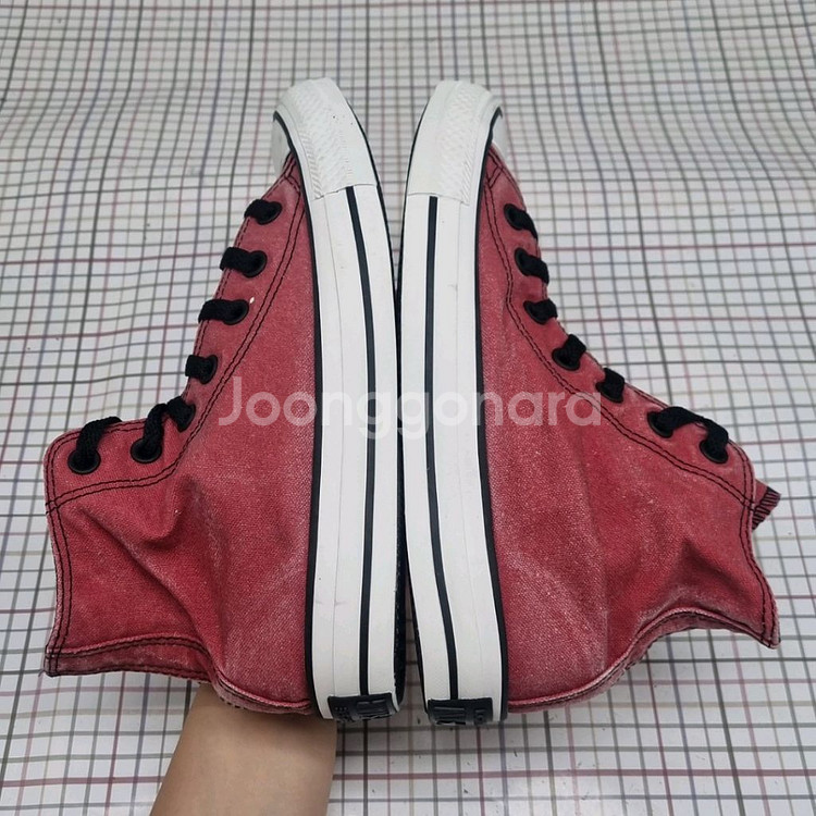 컨버스 척테일러 빈티지 레드 하이탑240--4