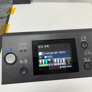엡손 sc-p6000 중고 (정품 잉크 사용,LK막힘?