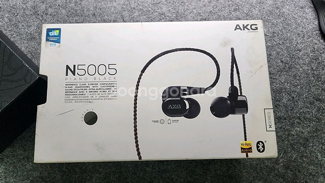 akg n5005 (오른쪽 유닛 노즐 파손) 풀박스--0