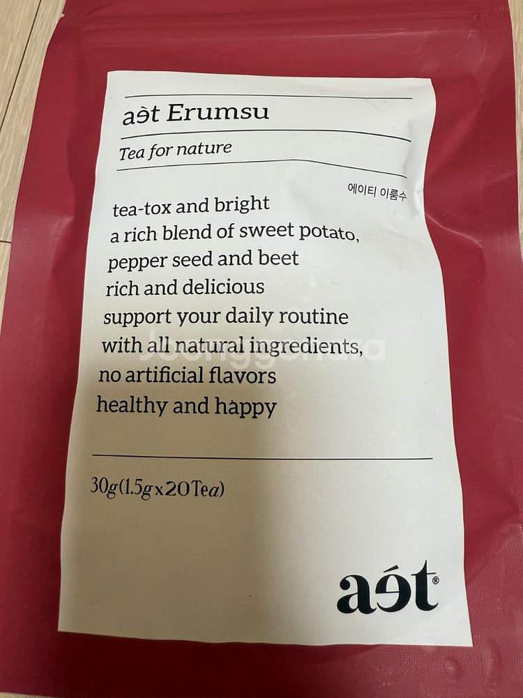 에이티 이룸수 차 30g (1.5g x 20Tea)--0