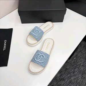 샤넬 블루 슬리퍼 새상품