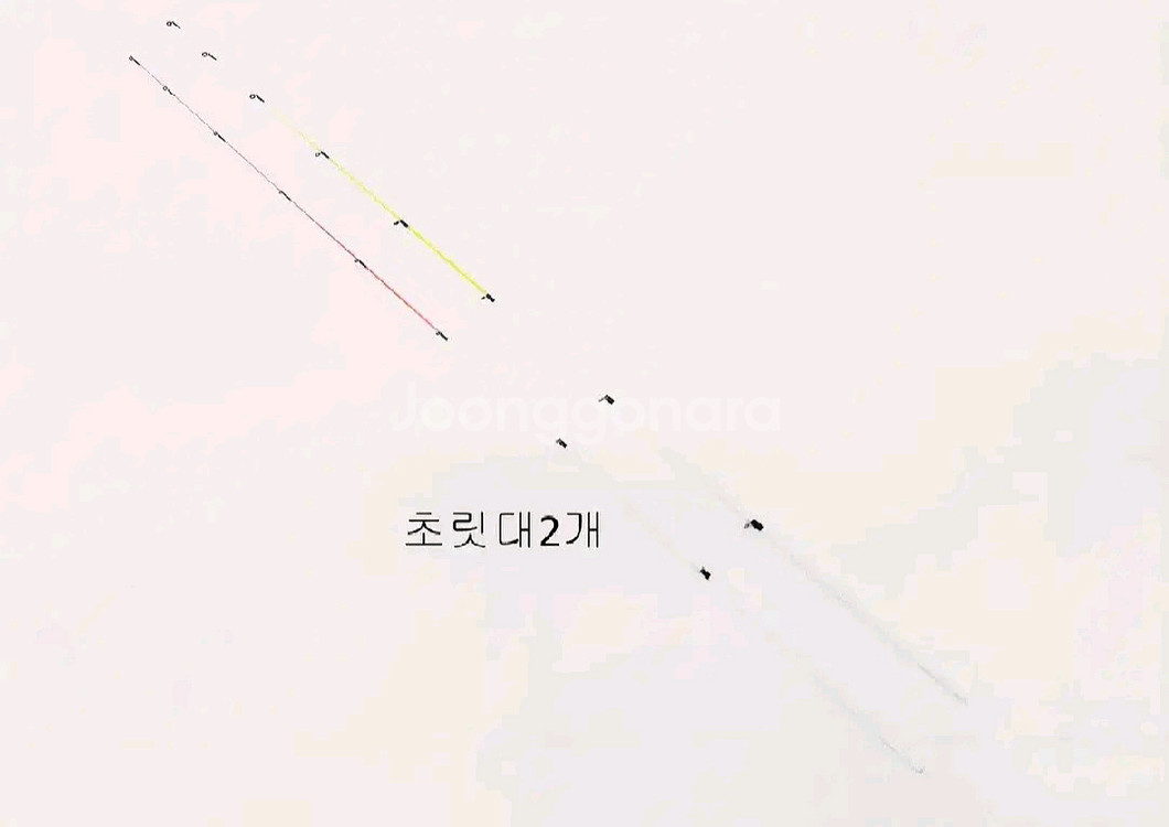 갈치.풀치.한치.화살촉,볼락.호래기낚시대2대+시마노릴--1