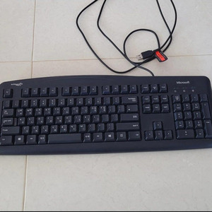 마이크로소프트 USB타입 키보드