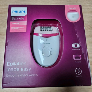 (새상품)필립스 샤티넬 에센셜 모근제거기