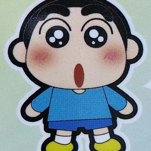 미사용)짱구키링 홀로그램키링