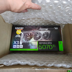 미개봉 INNO3D 지포스 5070Ti 16GB 신품!