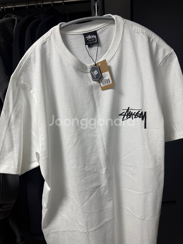 스투시 체리 반팔티 블랙 L XL 팝니다--2