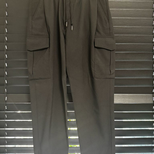 ILCORSO 블랙 카고 바지