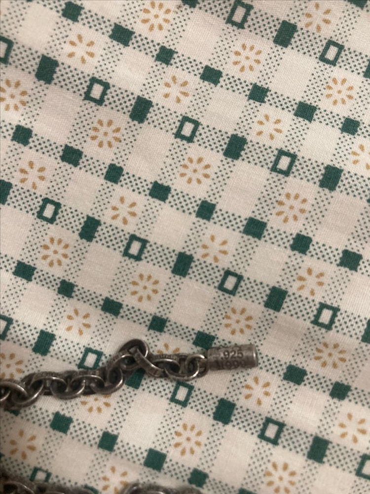 크롬하츠 페이퍼팔찌 7인치--2