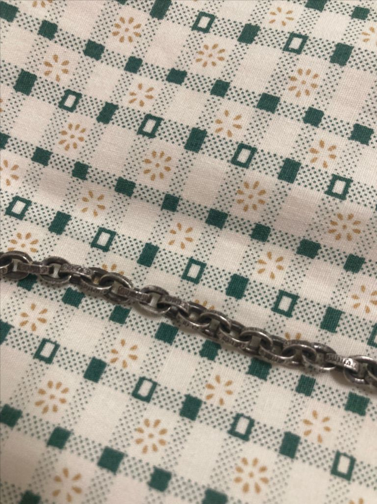 크롬하츠 페이퍼팔찌 7인치--3