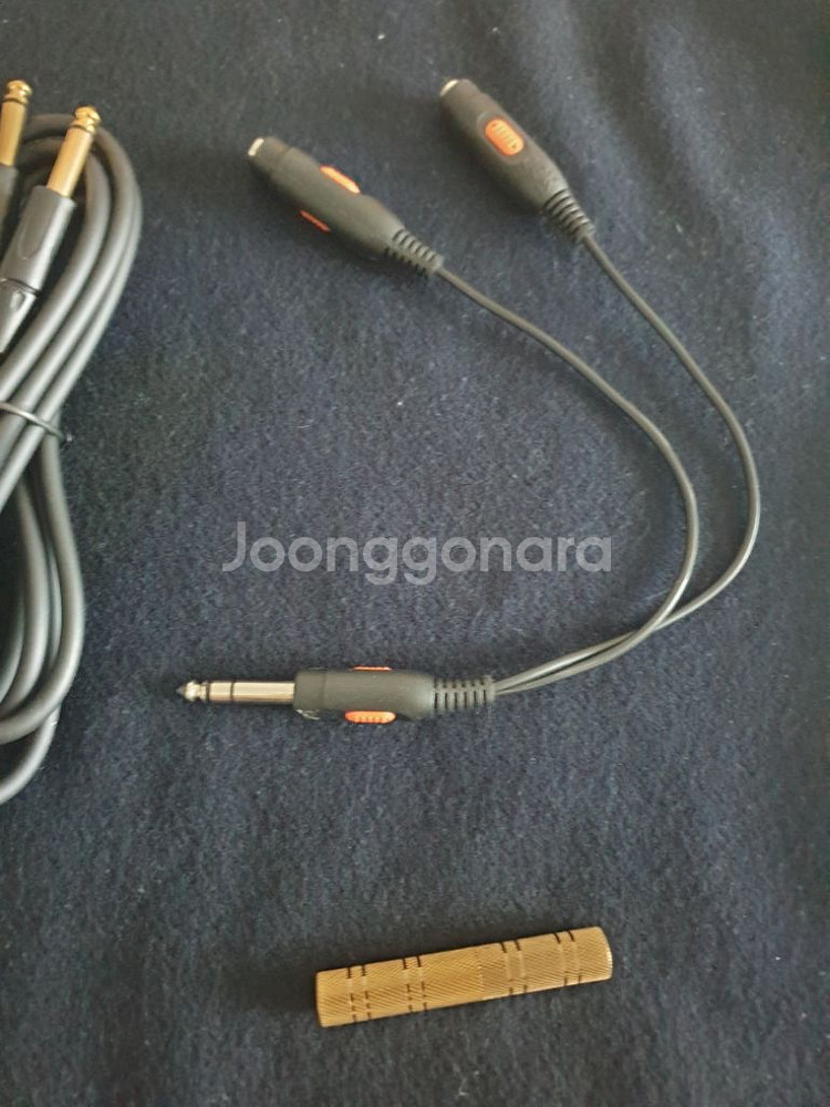 기타 카포 앰프 오디오 마이크 연결 케이블 젠더 피크--1