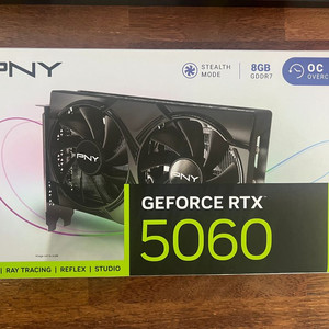 미개봉 PNY RTX 5060 그래픽카드