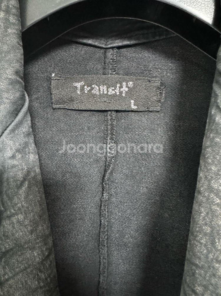 Transit 블랙 워싱 블레이저 L--4