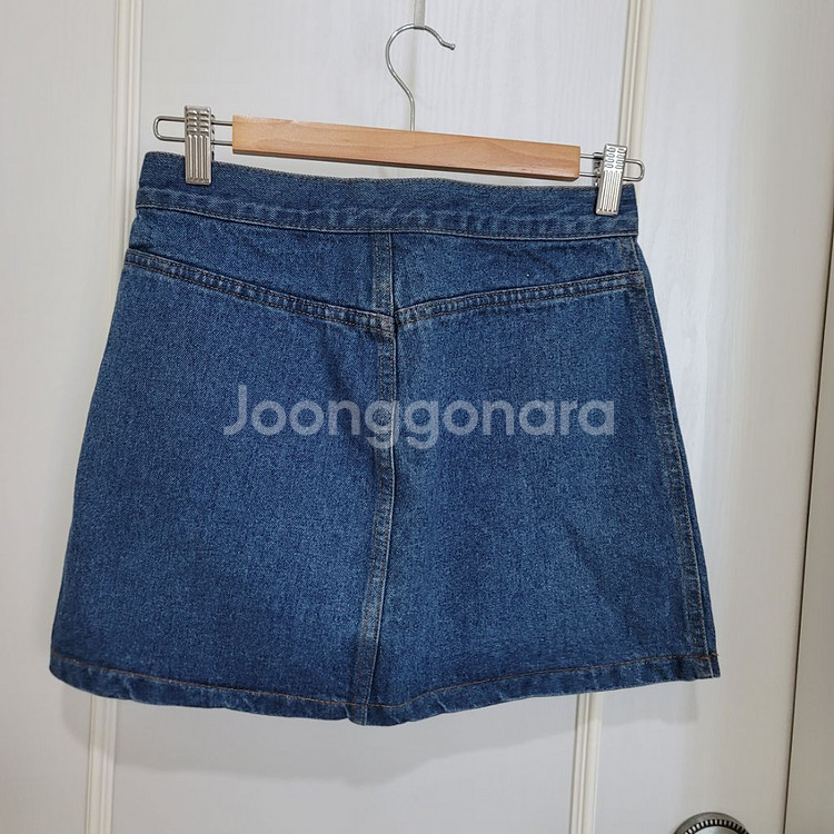 (새거) A라인 청치마 데님스커트--1