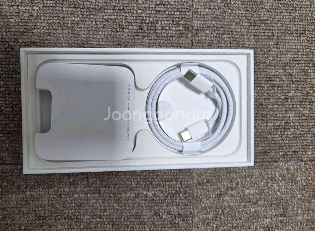아이폰 15 Pro 블랙티타늄 128gb--2