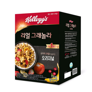 (가격내림) 켈로그 리얼 그래놀라 400g x 3개입