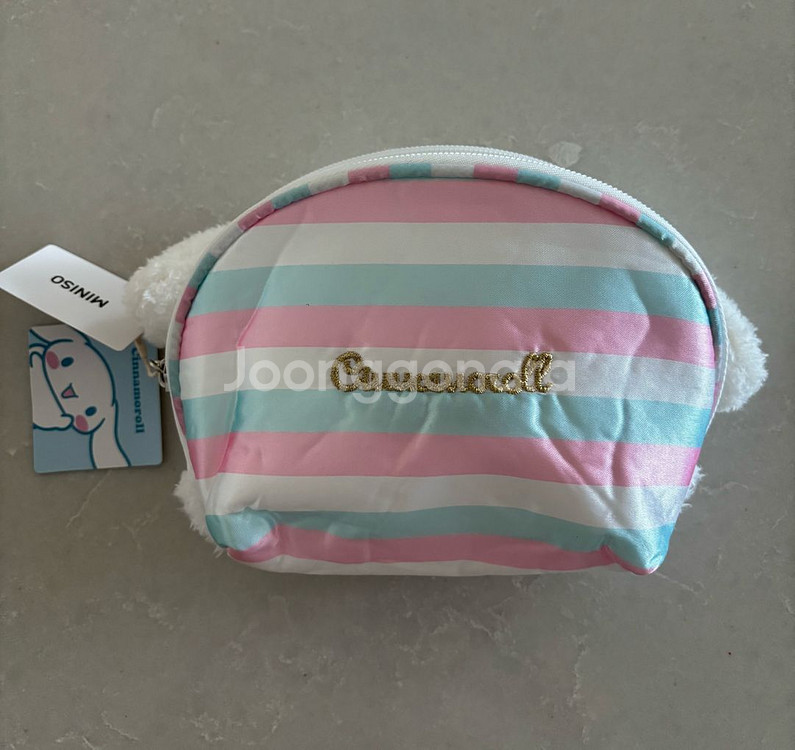 새상품 정품 miniso 산리오 미니소 시나모롤 파우치--1