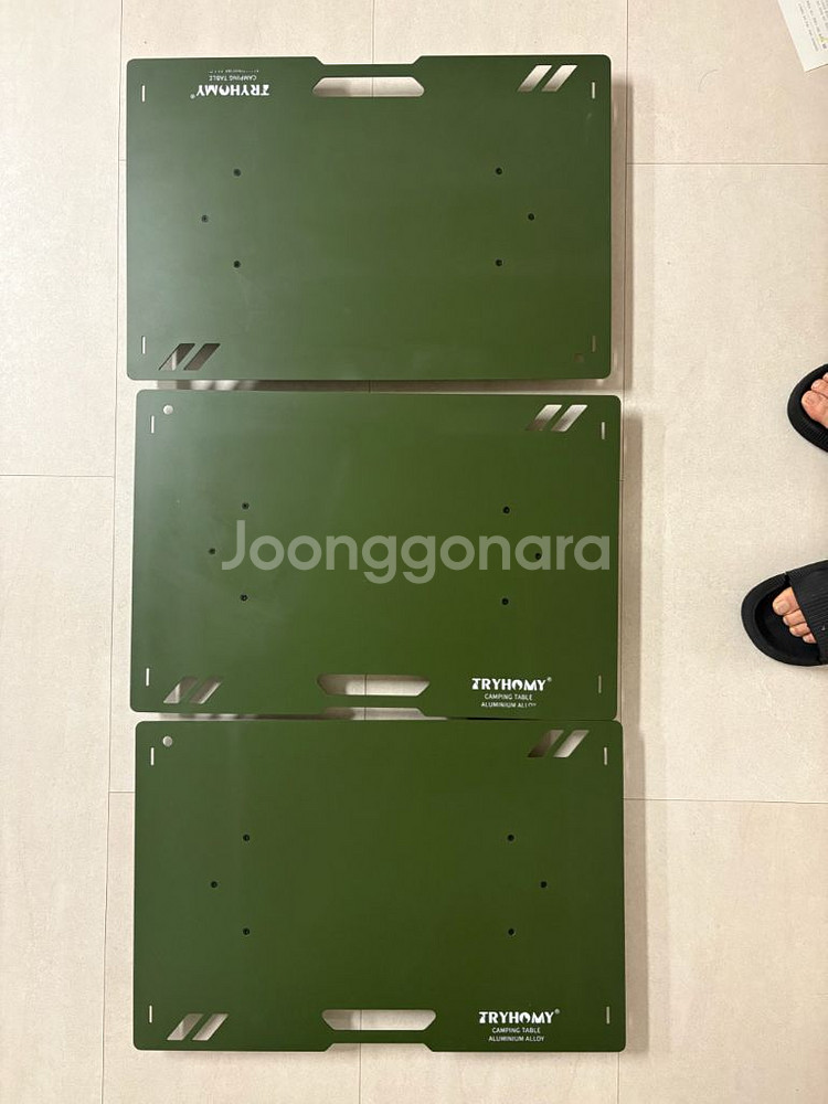 (캠핑)Tryhomy IGT 테이블(1회 사용)부산--2