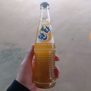 옛날 환타 골동품 유리병