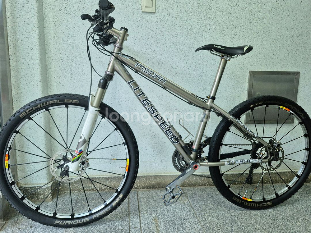 라이트스피드 피스카 티타늄 MTB 지전거--0