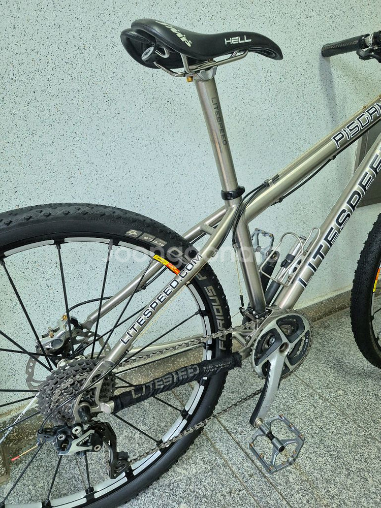 라이트스피드 피스카 티타늄 MTB 지전거--9