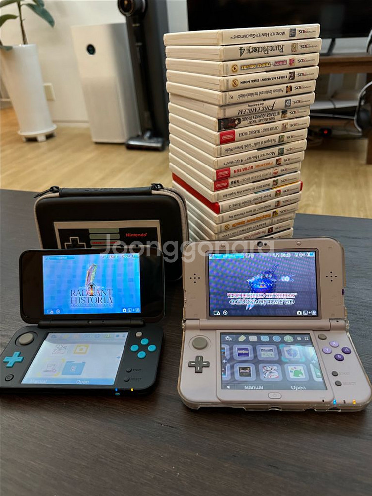 닌텐도 3DS XL SNES 에디션 + 2DS XL +--0