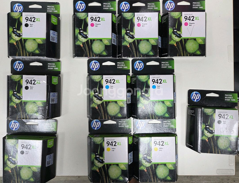 HP 942Xl 정품잉크 미개봉 CN016AA외--0