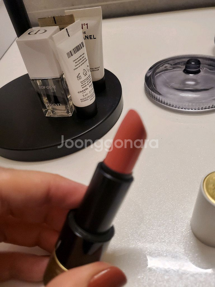 에르메스 새틴 립스틱 18 루즈 앙상 택포--2