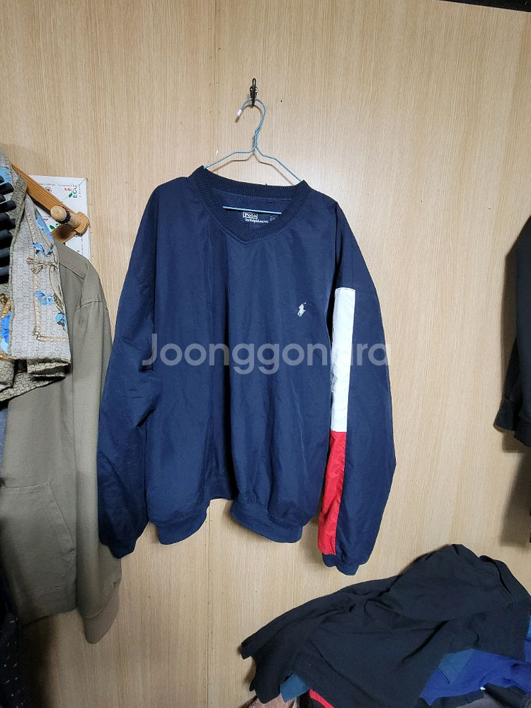폴로 웜업 바람막이 L--0