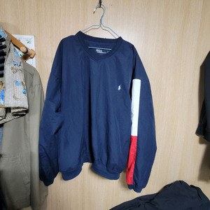 폴로 웜업 바람막이 L