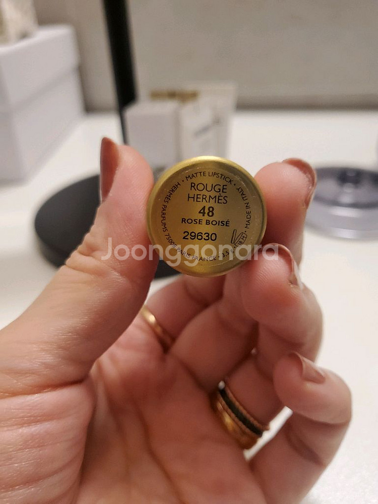 에르메스 매트 립스틱 48 루즈 브와제 택포--2