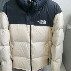 노스페이스 눕시 크림/블랙