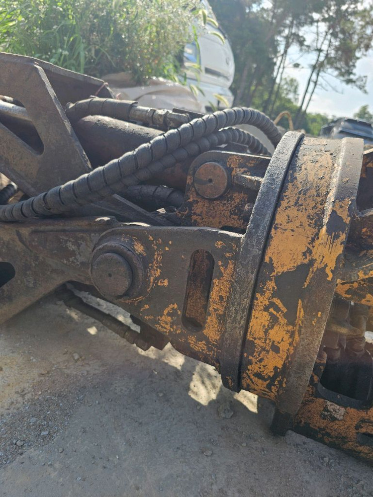 02굴삭기 어태치먼트 유압 집게 회전집게 이미지