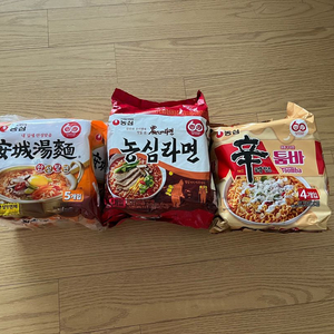 택포) 농심 안성탕면 투움바 신라면 일괄판매