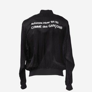 CDG 84-85 스태프 블루종 블랙 미듐 M 새상품