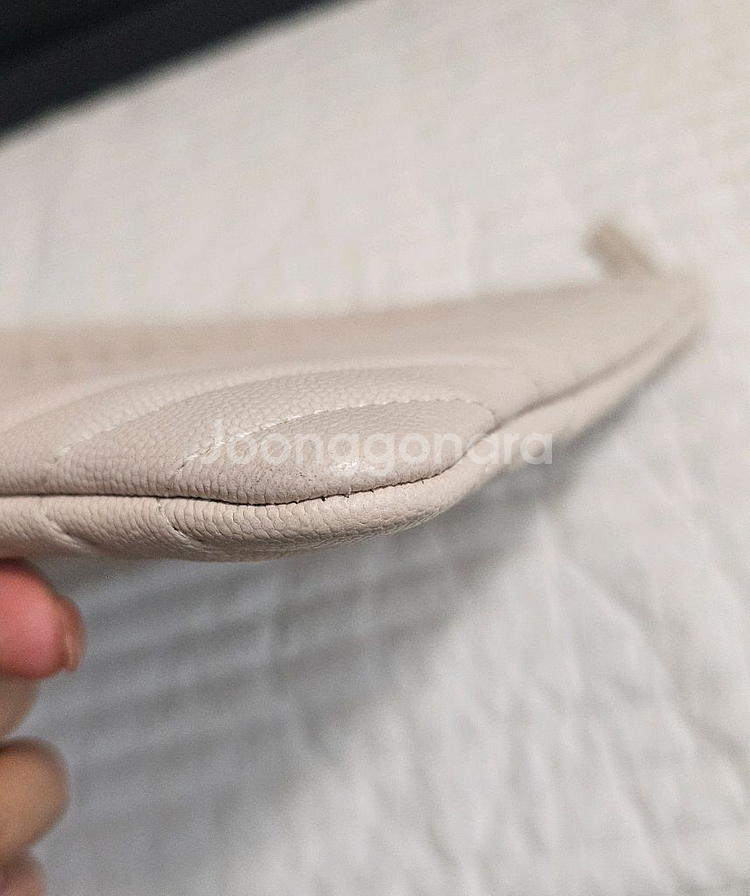 샤넬 클러치 라지 캐비어 리미티드 에디션--7