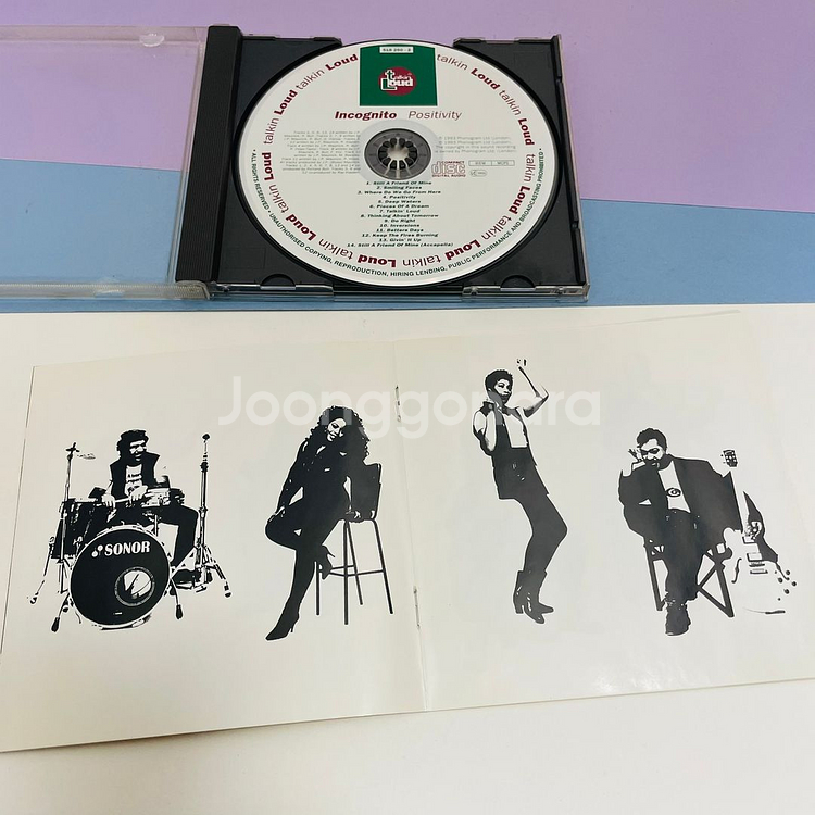 [중고음반/CD] 재즈앨범 인코그니토 Positivit--1