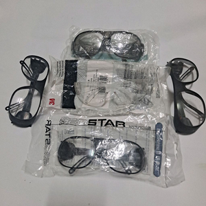 경량 투명 작업 보안경/용접/페인트/염색/ 5개