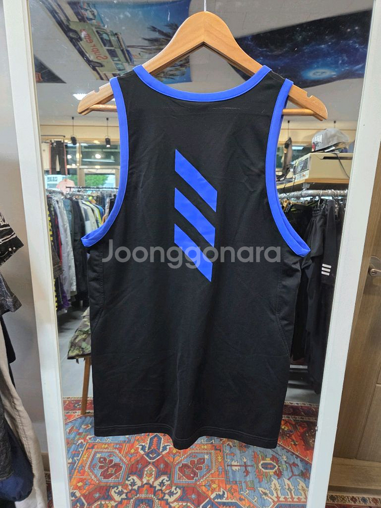 아디다스 스포츠 탱크 민소매나시 L xl--1