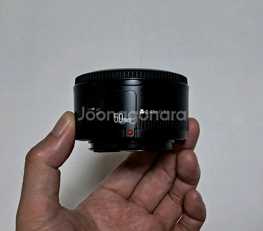 캐논 EF 50mm 1.8 용누오 여친렌즈 쩜팔--0